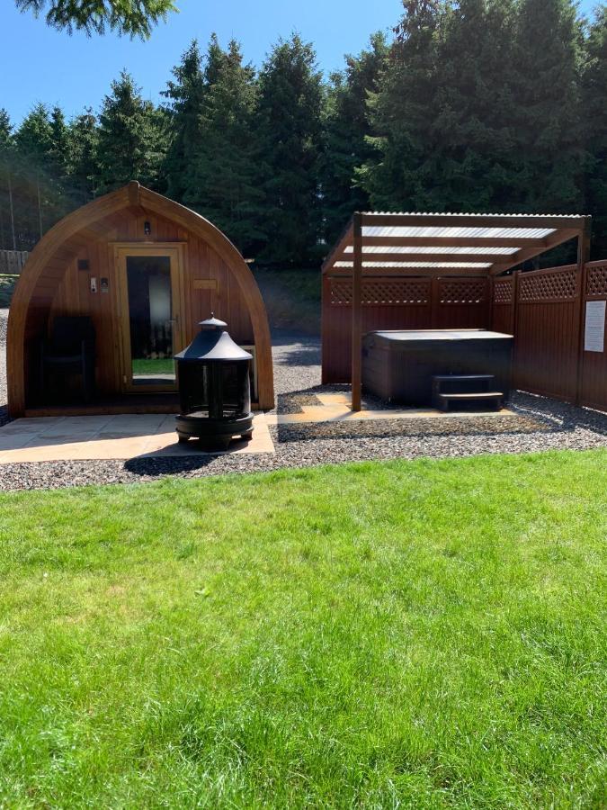 Kersebrock Kabins Falkirk Dış mekan fotoğraf